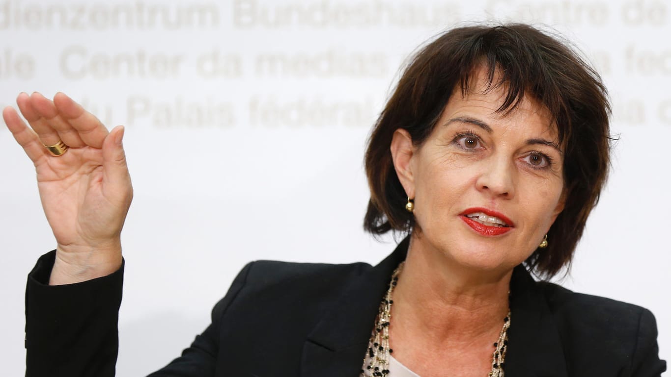 Schweizer Bundespräsidentin Doris Leuthard