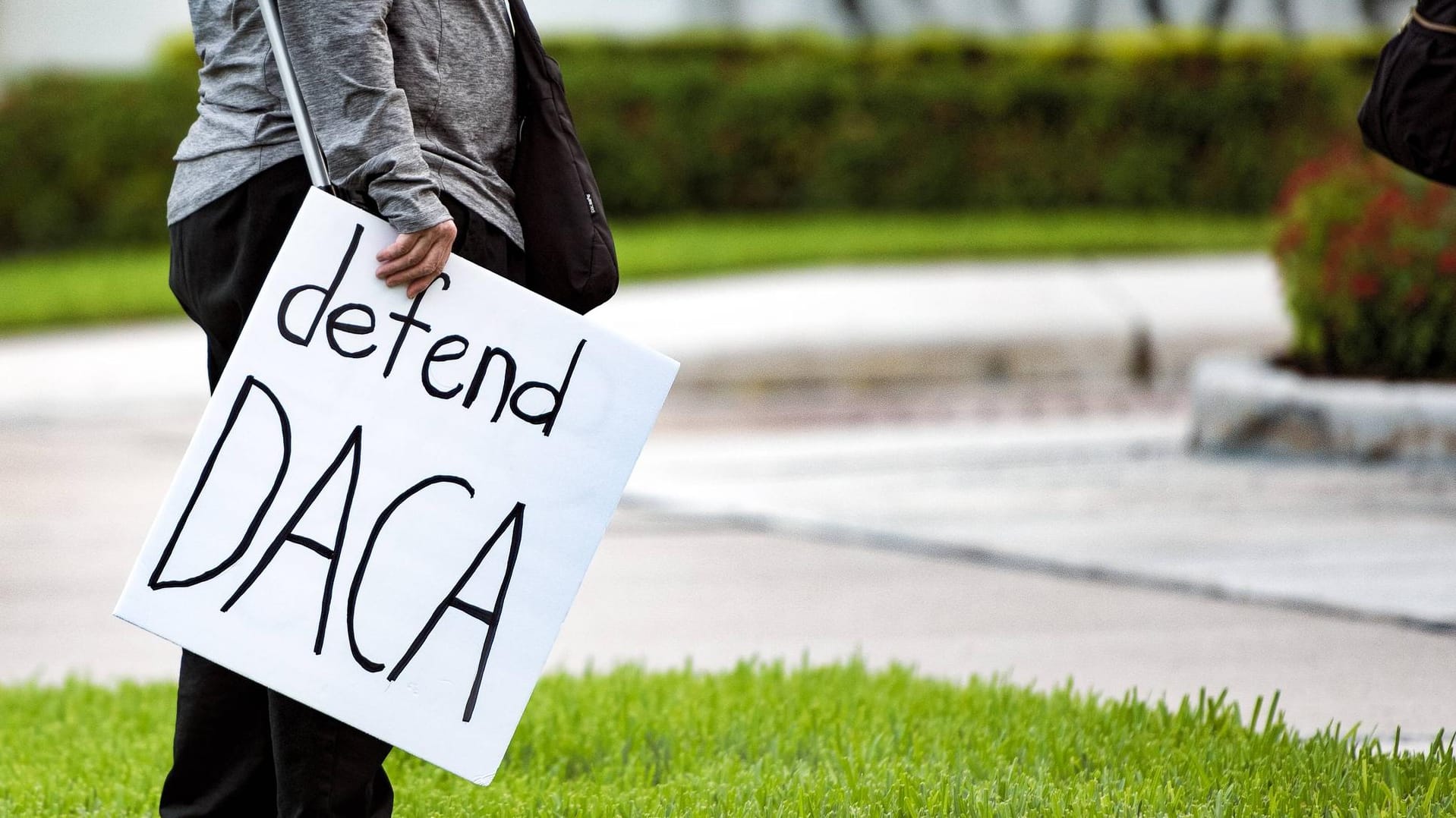 Donald Trump will Barack Obamas "DACA"-Programm angehen. Donald Trump will Barack Obamas "DACA"-Programm angehen.