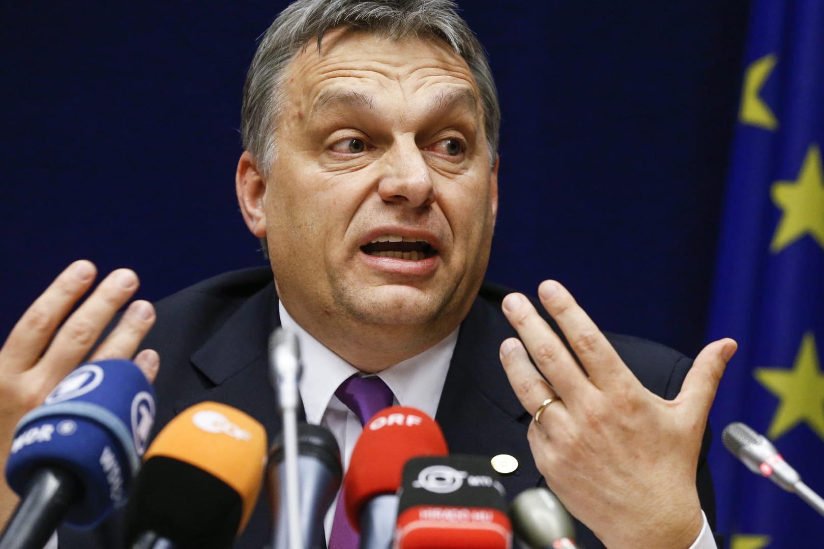 Ungarns Ministerpräsident Viktor.