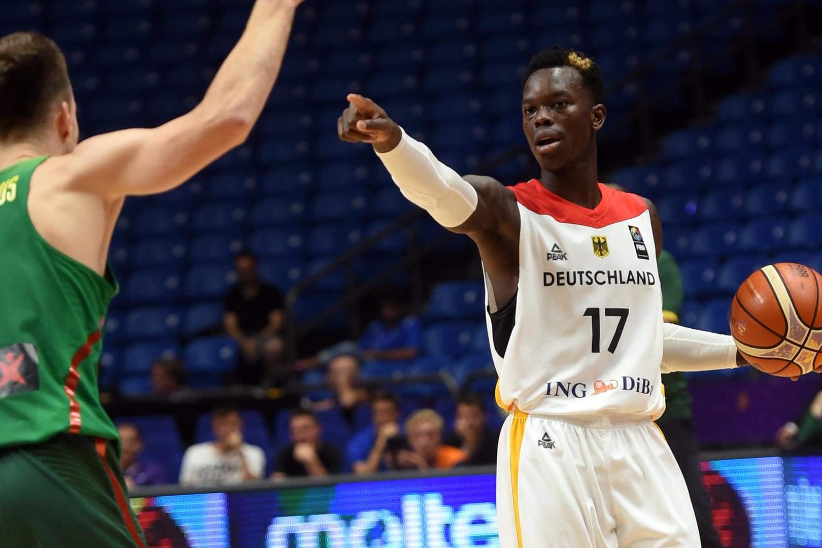 Dennis Schröder war mit 26 Punkten bester Werfer gegen Litauen.