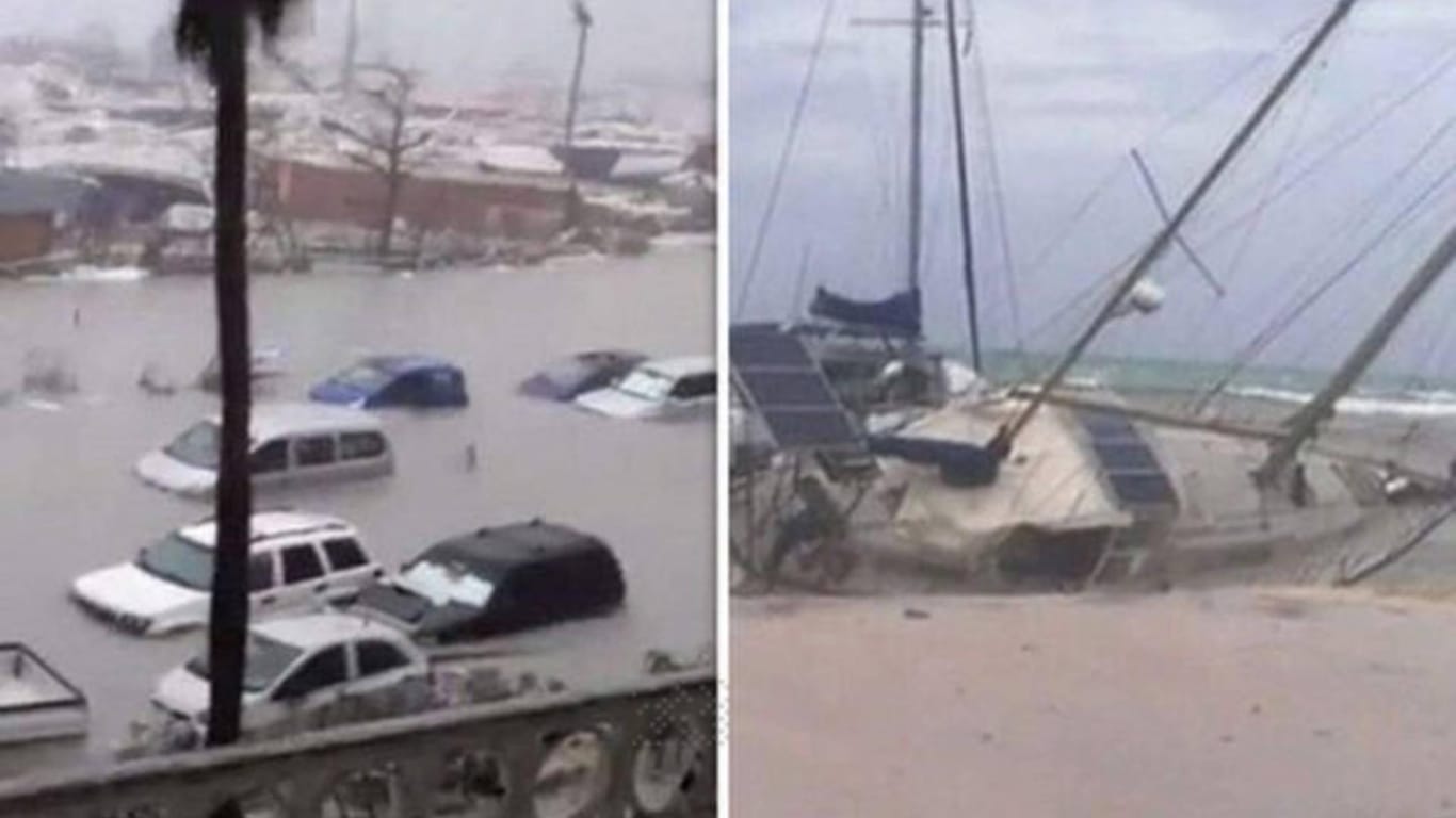 Drei Karibikinseln sind von "Irma" verwüstet worden.