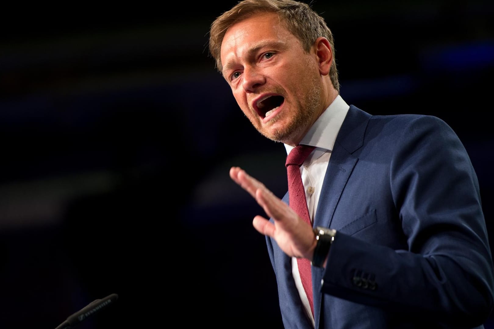 FDP-Vorsitzender und Spitzenkandidat Christian Lindner.