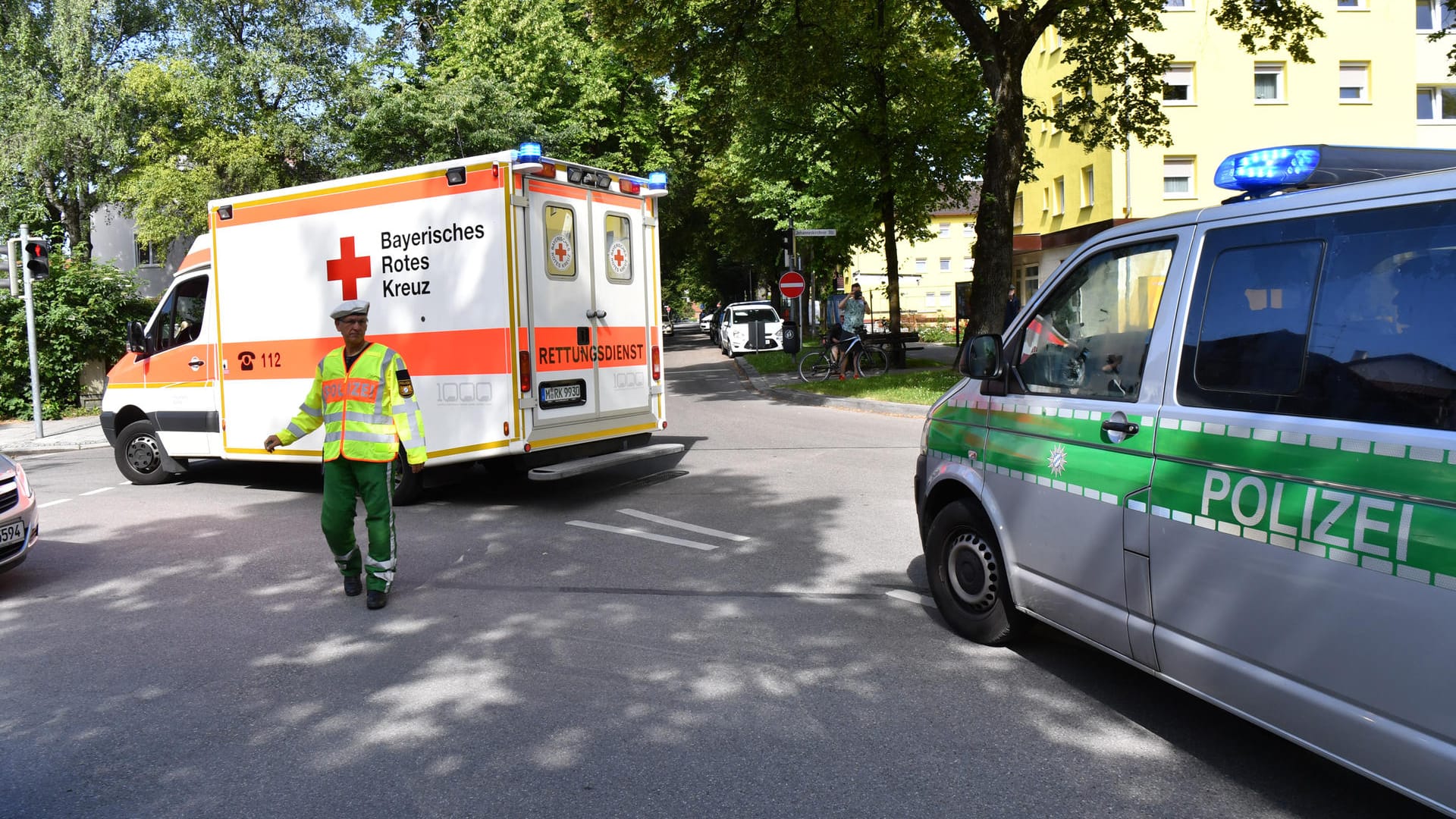 Am 13. Juni schoss ein offenbar Verwirrter auf die Polizistin