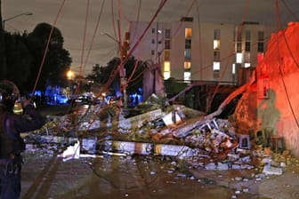 Ein schweres Erdbeben der Stärke 8,4 hat sich vor Mexiko ereignet, noch in Mexiko-Stadt kam es zu Zerstörungen.