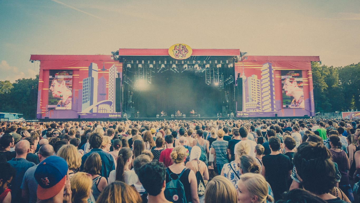 Das dritte Lollapalooza-Festival in Berlin findet zum dritten Mal an einem anderen Veranstaltungsort statt.