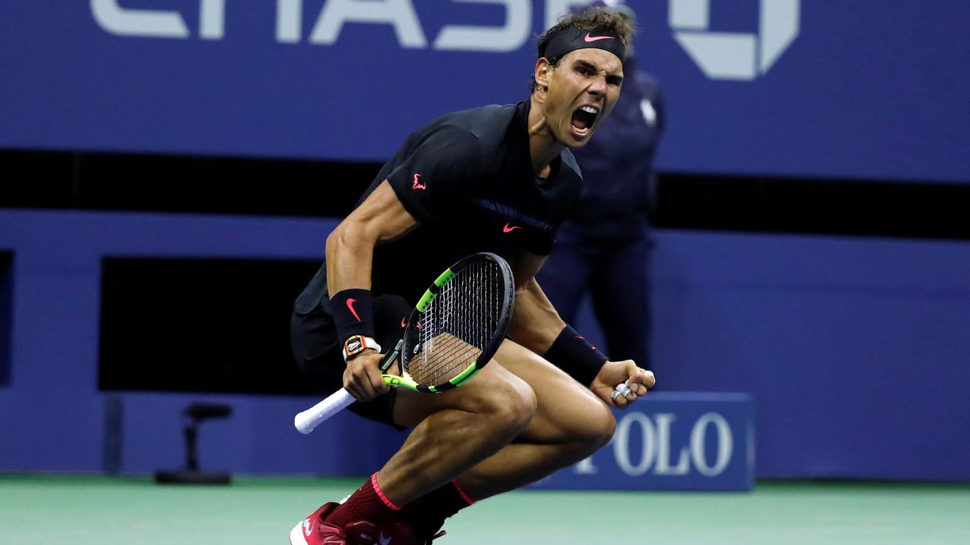 Rafael Nadal hat es geschafft und den Federer-Schreck Del Potro geschlagen.