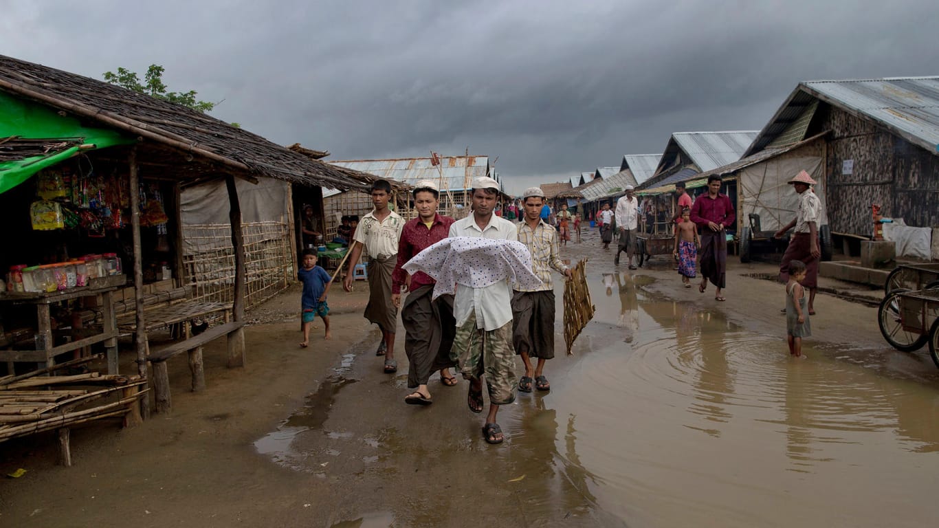 Die genauen Zustände in Rakhine sind unbekannt, da die Vereinten Nationen keinen Zugang bekommen.