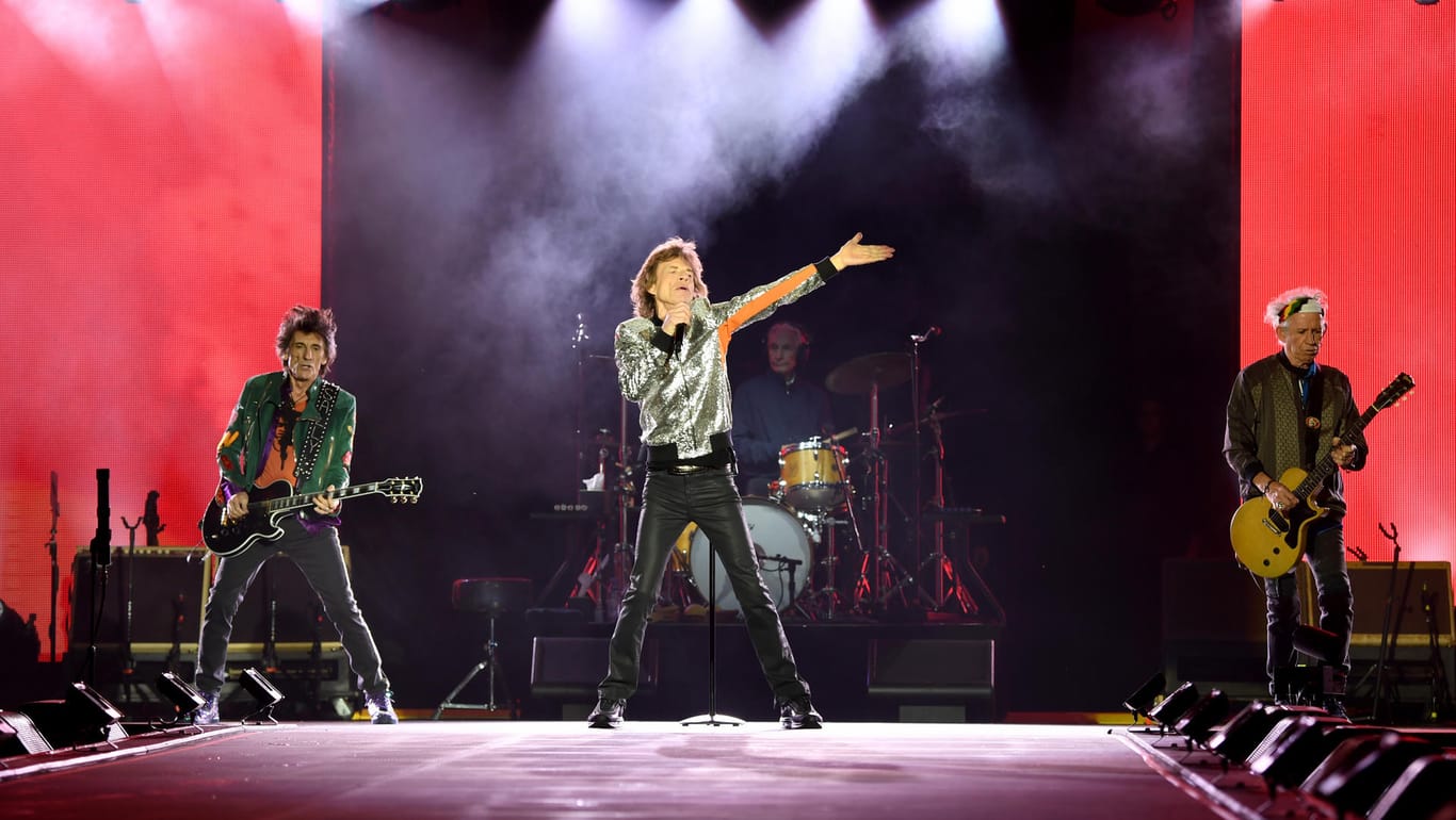 Rolling Stones starten ihre Europatour "Stones - No Filter" in Hamburg