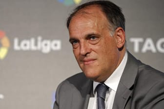 Spaniens Liga-Boss Javier Tebas hat eine klare Meinung zur aktuellen Situation im Weltfußball.