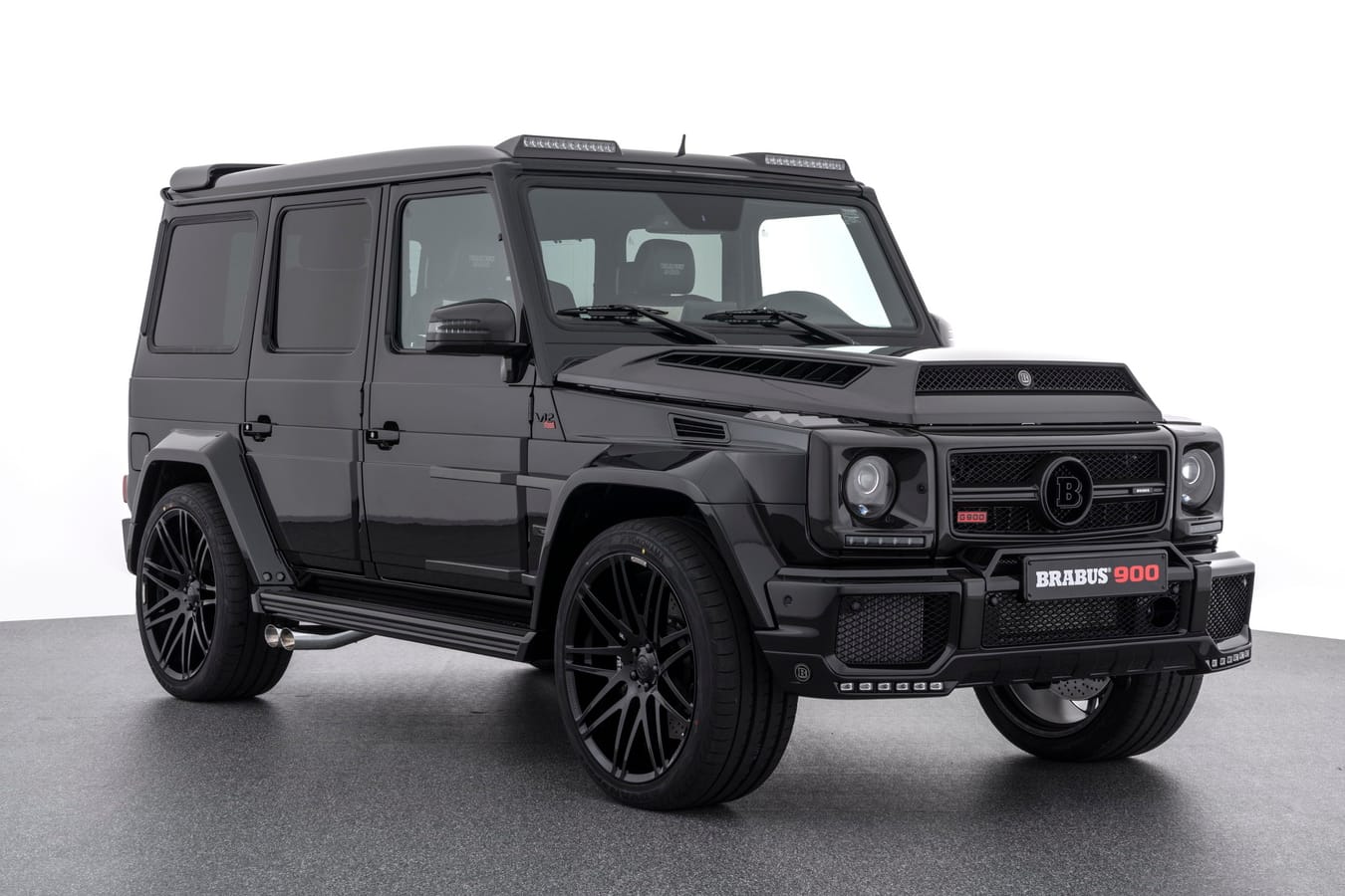 Brabus rüstet den Mercedes G auf 900 PS auf.