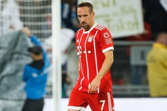 Angeschlagen: Bayern-Star Franck Ribéry.