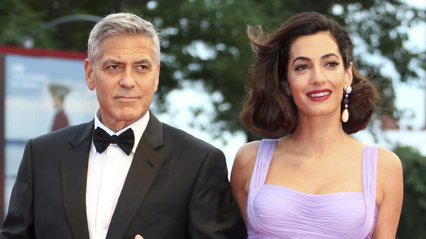 Im Fernsehen hat Amal ihren Göttergatten George Clooney nicht allzu oft bewundert.