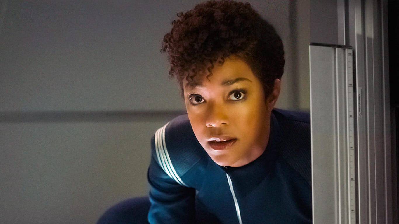 Sonequa Martin-Green als First Officer Michael Burnham in einer Szene aus "Star Trek: Discovery".