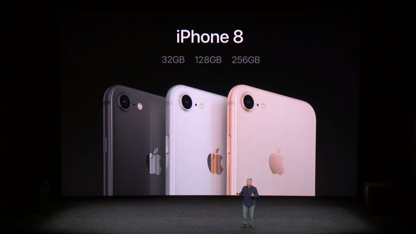 Das iPhone gibt es in drei Speichergrößen.