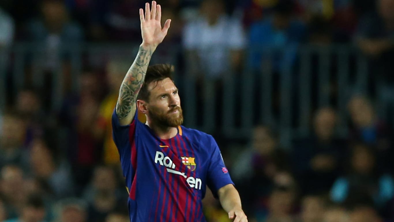 Lionel Messi erzielte im Spiel gegen Juventus Turin das erste und das dritte Tor des FC Barcelona.