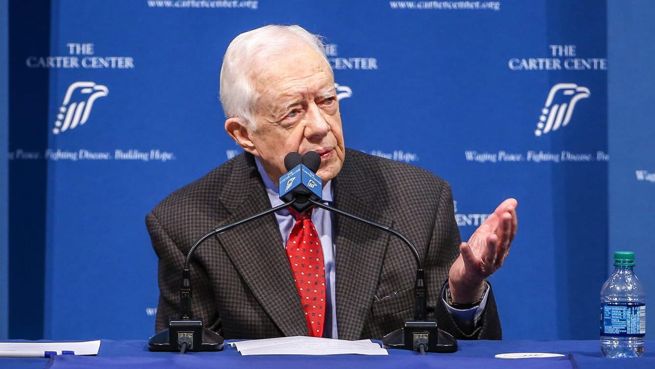 Der frühere US-Präsident Jimmy Carter ermahnt Donald Trump im Nordkorea-Konflikt.