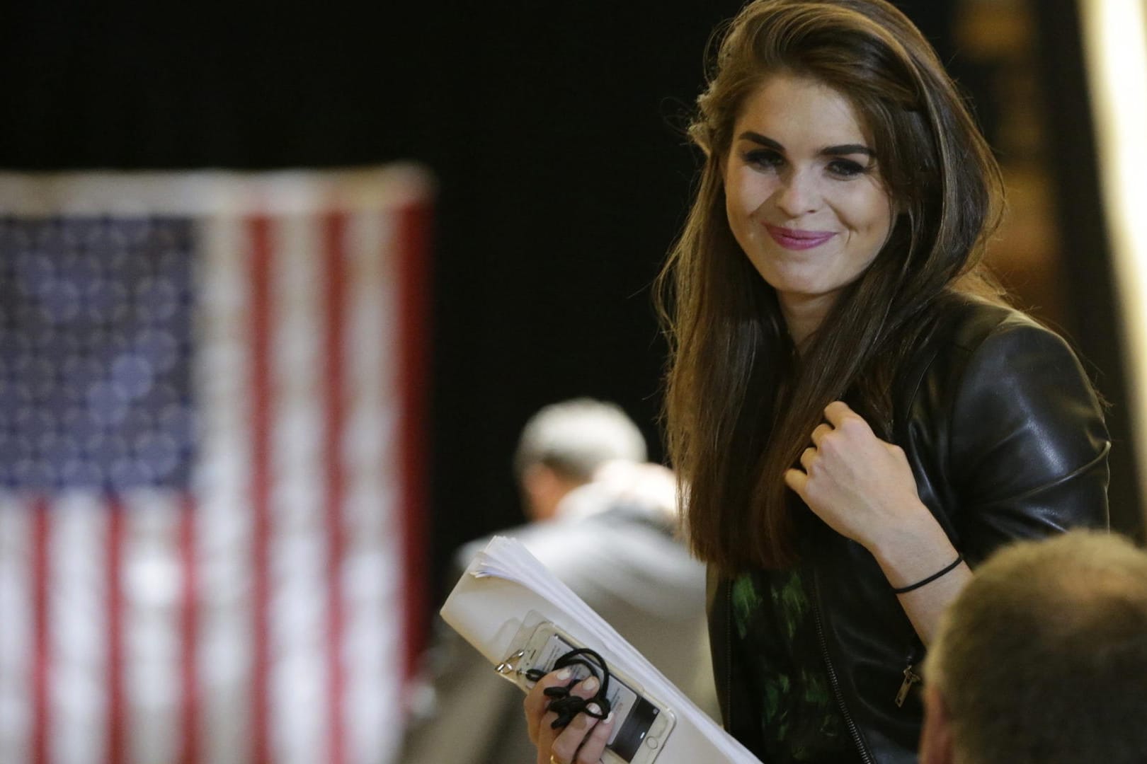 Hope Hicks hat für Präsident Donald Trump als Beraterin im Wahlkampf gearbeitet. (Archivbild)