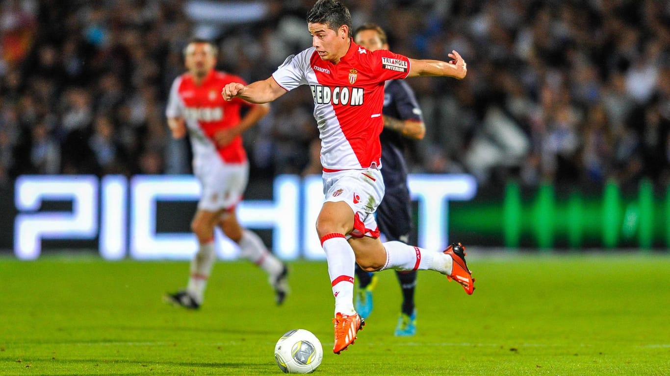 James Rodriguez kam 2013 vom FC Porto ins Fürstentum. Bilanz: 38 Spiele, zehn Tore, 14 Vorlagen.