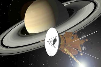 "Cassini" hatte 2004 die Umlaufbahn des Saturns erreicht.