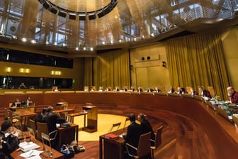 Eine Anhörung vor dem Europäischen Gerichtshof in Luxemburg.