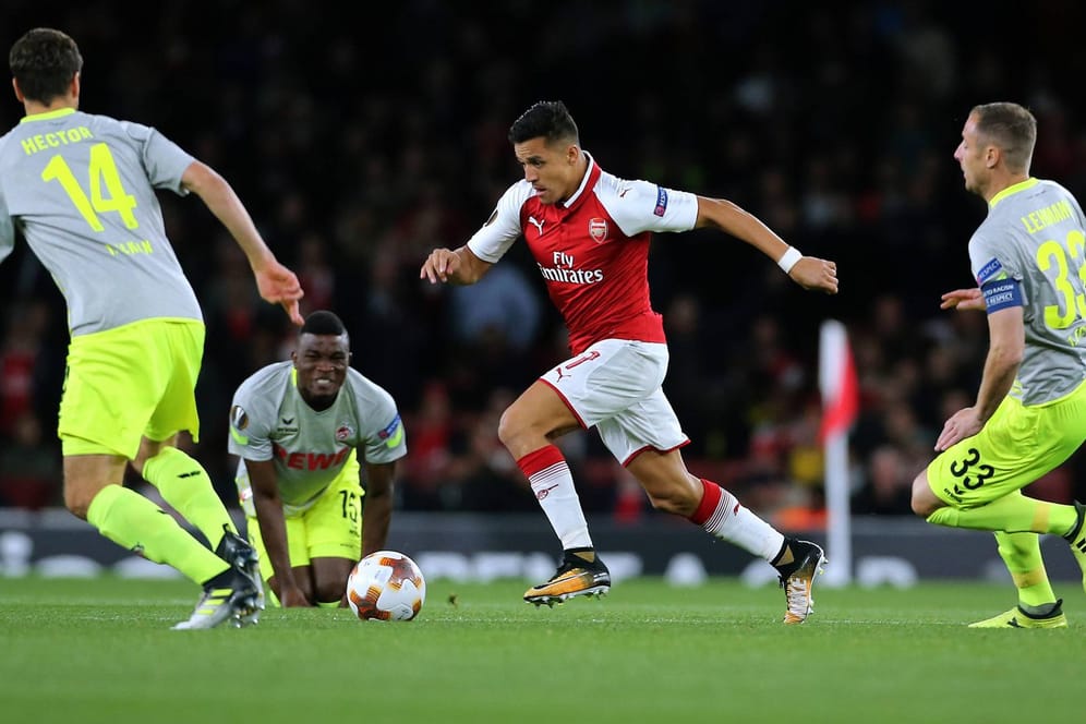 Überragend: Alexis Sanchez traf zur Arsenal-Führung.