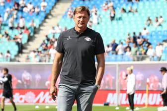 Trainer Ralph Hasenhüttl vom RB Leipzig.