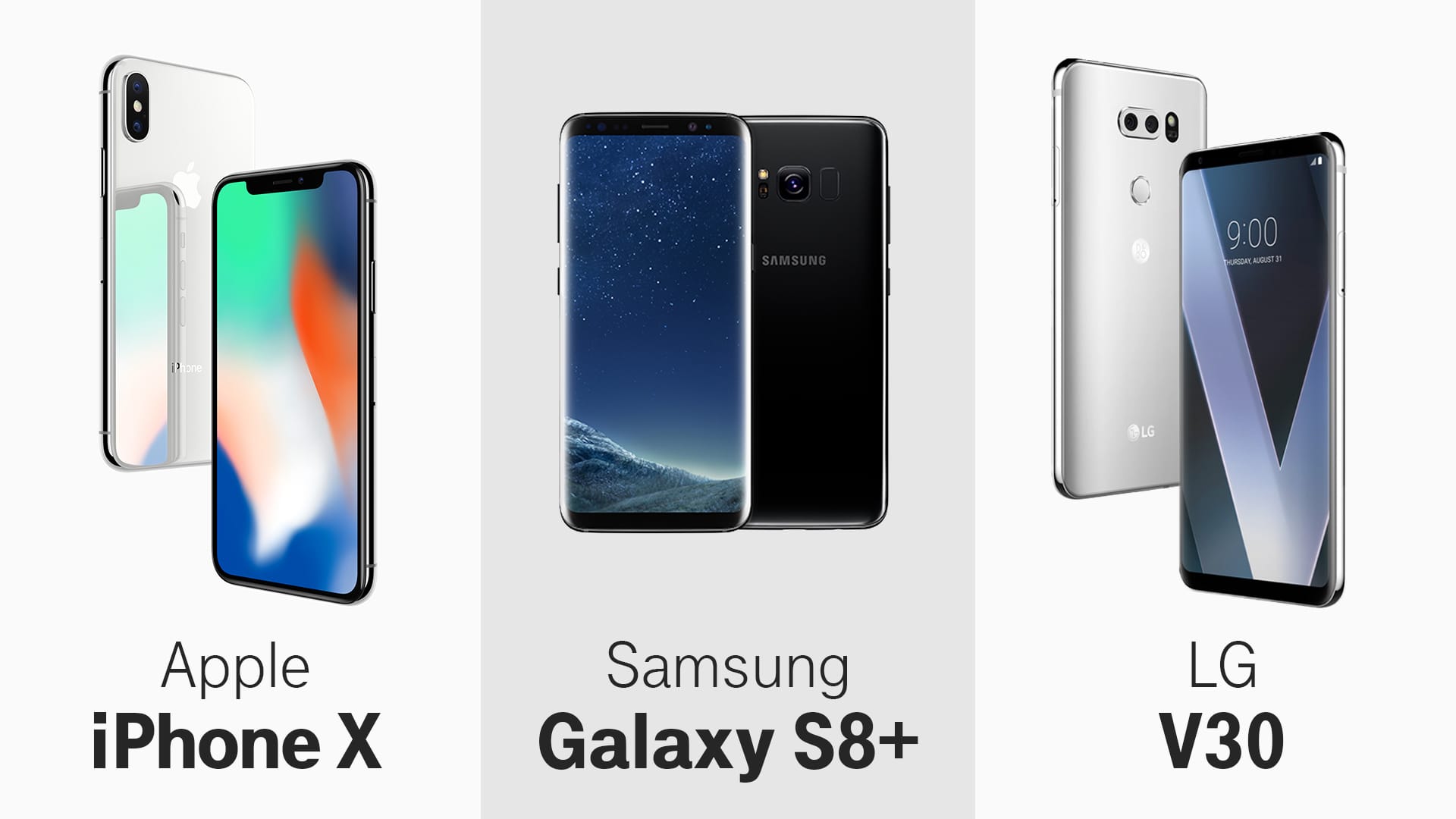 Auch andere Mütter haben schöne Töchter: Samsung und LG in diesem Fall.