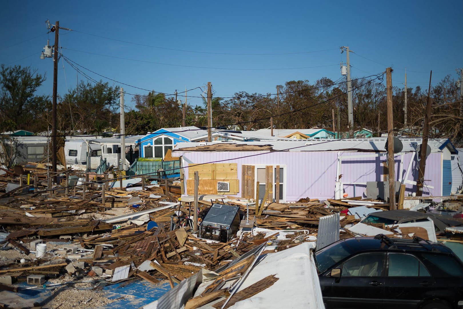 Bereits Hurrikan "Irma" richtete in der Karibik und den USA enorme Schäden an
