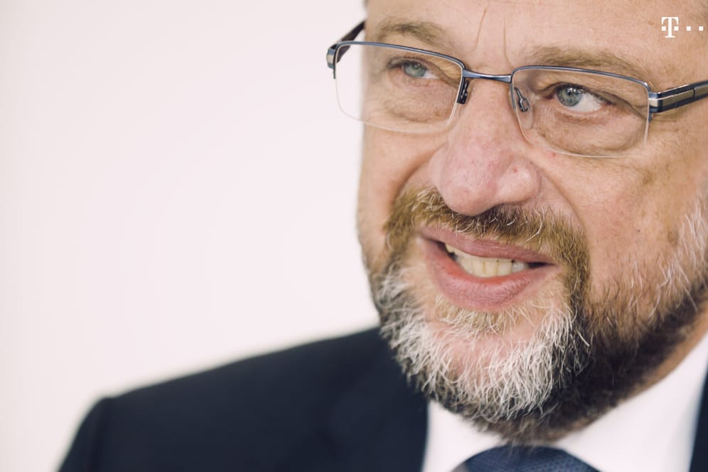 SPD-Kanzlerkandidat Martin Schulz über die AfD: "Gegen diese Leute habe ich mein ganzes politisches Leben lang gekämpft."