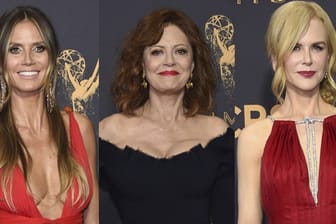 Heidi Klum, Susan Sarandon und Nicole Kidman haben sich für die Emmys in Schale geworfen.