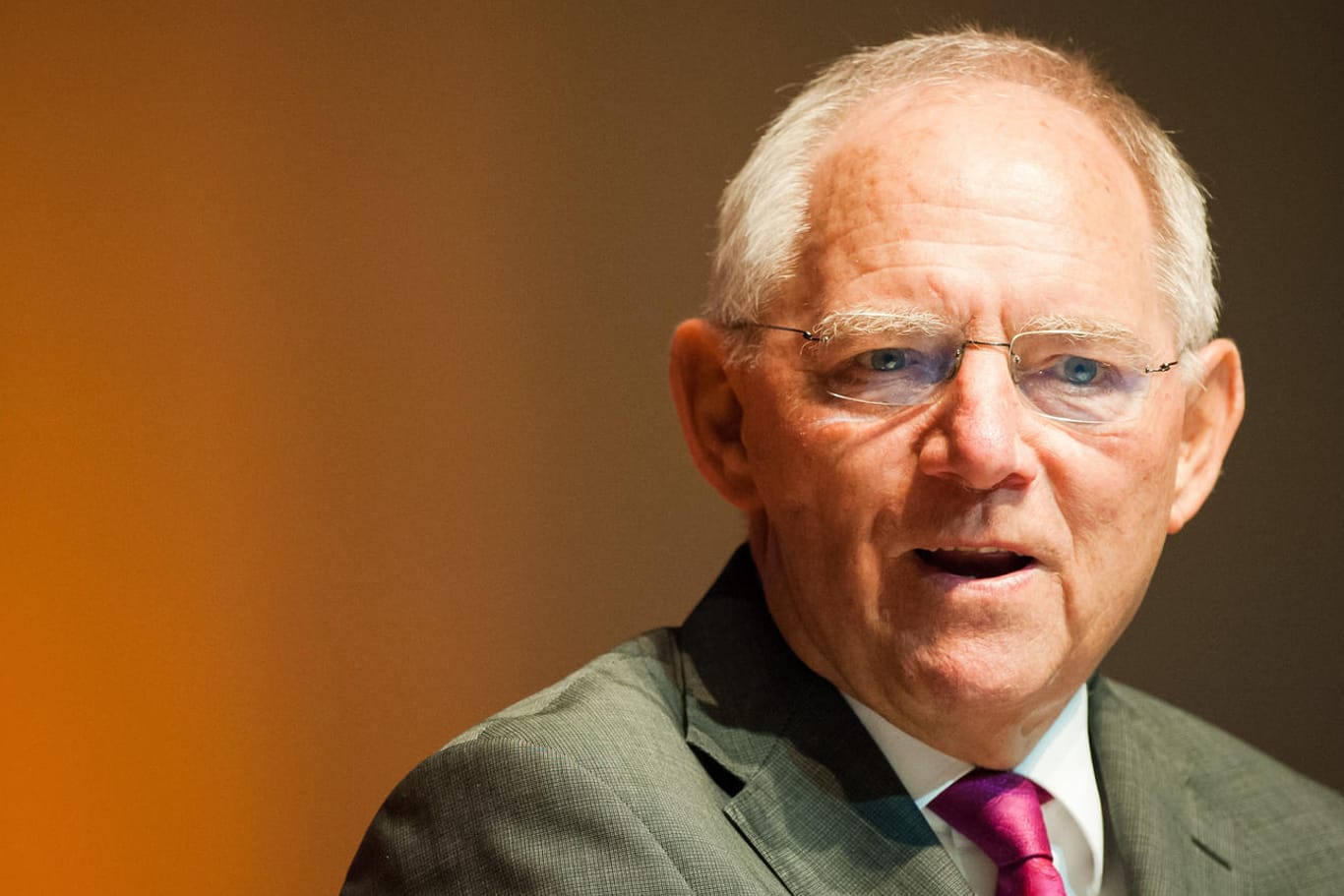Bundesfinanzminister Wolfgang Schäuble wird 75 Jahre alt.