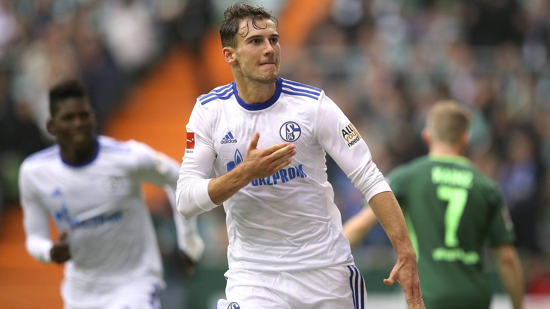 Leon Goretzka will auch gegen den FC Bayern jubeln.