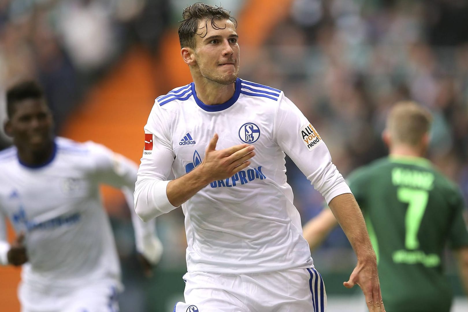 Leon Goretzka will auch gegen den FC Bayern jubeln.