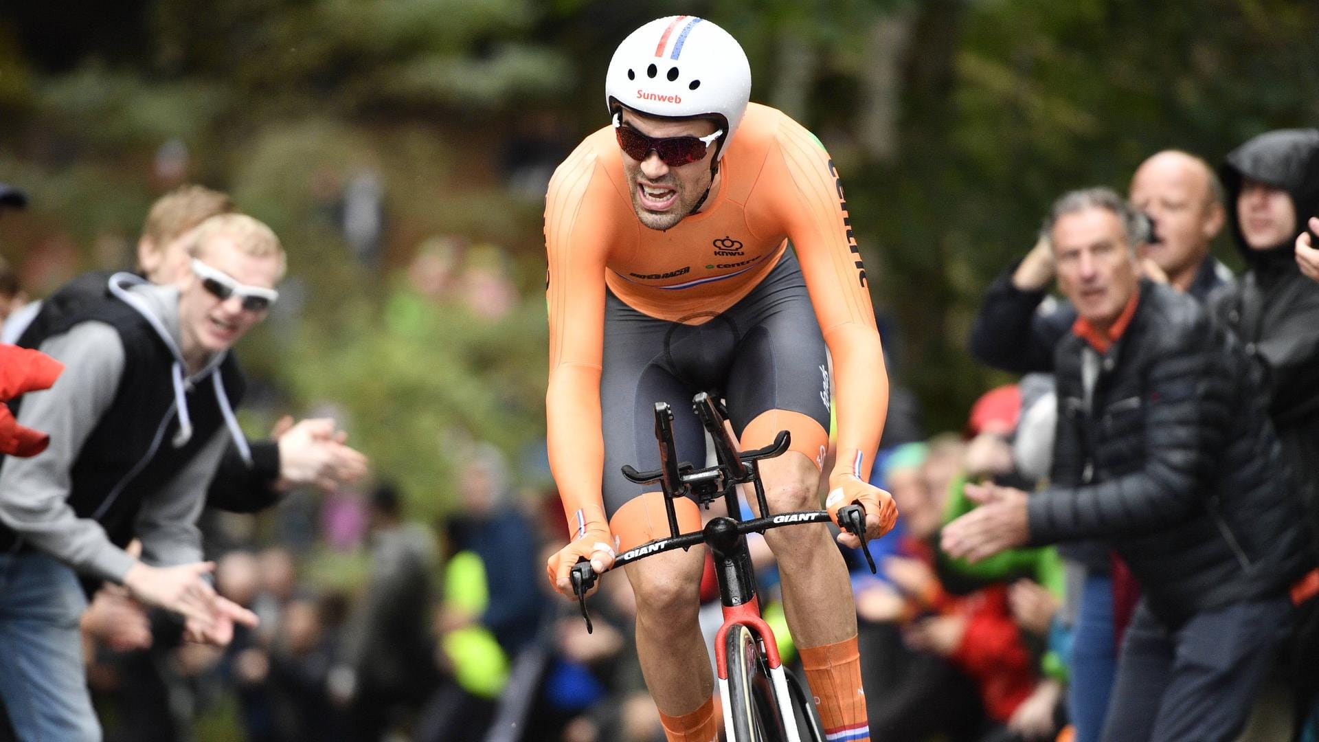 Der Niederländer Tom Dumoulin ist neuer Weltmeister im Einzelzeitfahren.