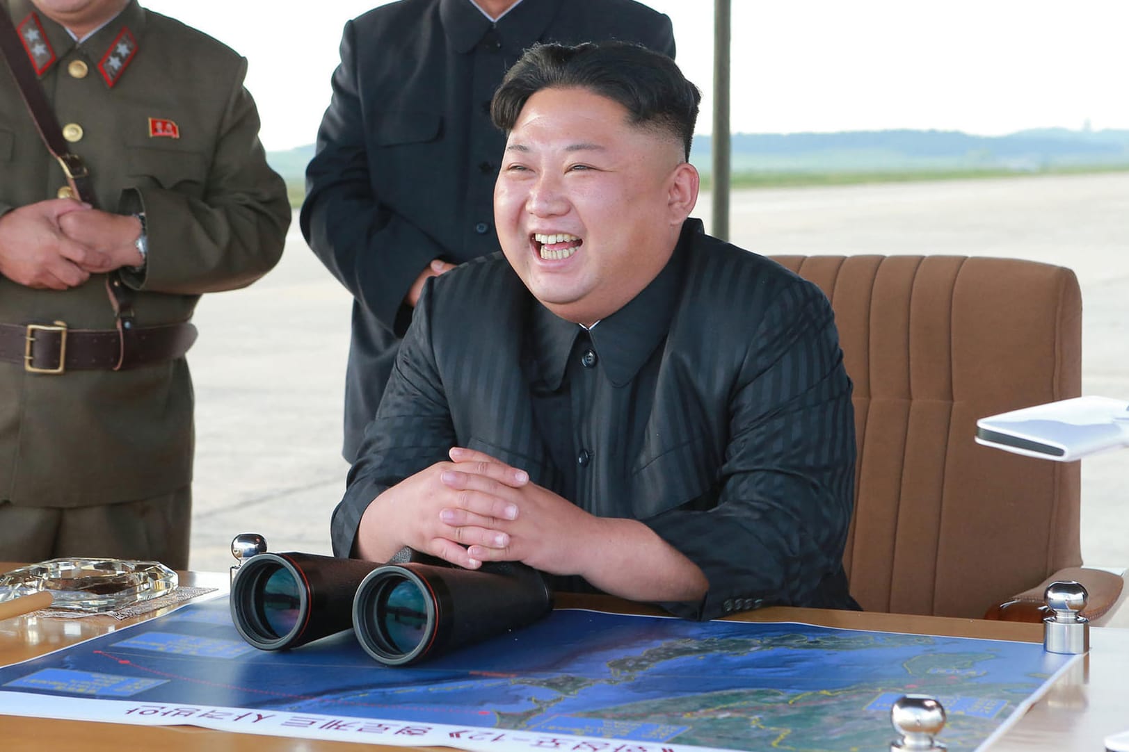 Der nordkoreanische Machthaber Kim Jong-un lässt sich von Donald Trump offenbar nicht einschüchtern.