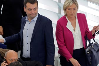 Florian Philippot galt als einer der engsten Vertrauten von Marine Le Pen