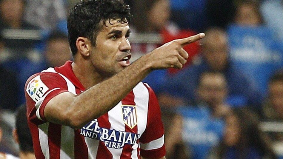 Diego Costa spielte zuletzt von 2012 bis 2014 für Atlético Madrid.