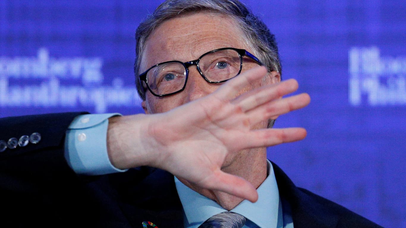 Sagt "sorry" für den Affengriff: Microsoft Mitgründer Bill Gates.