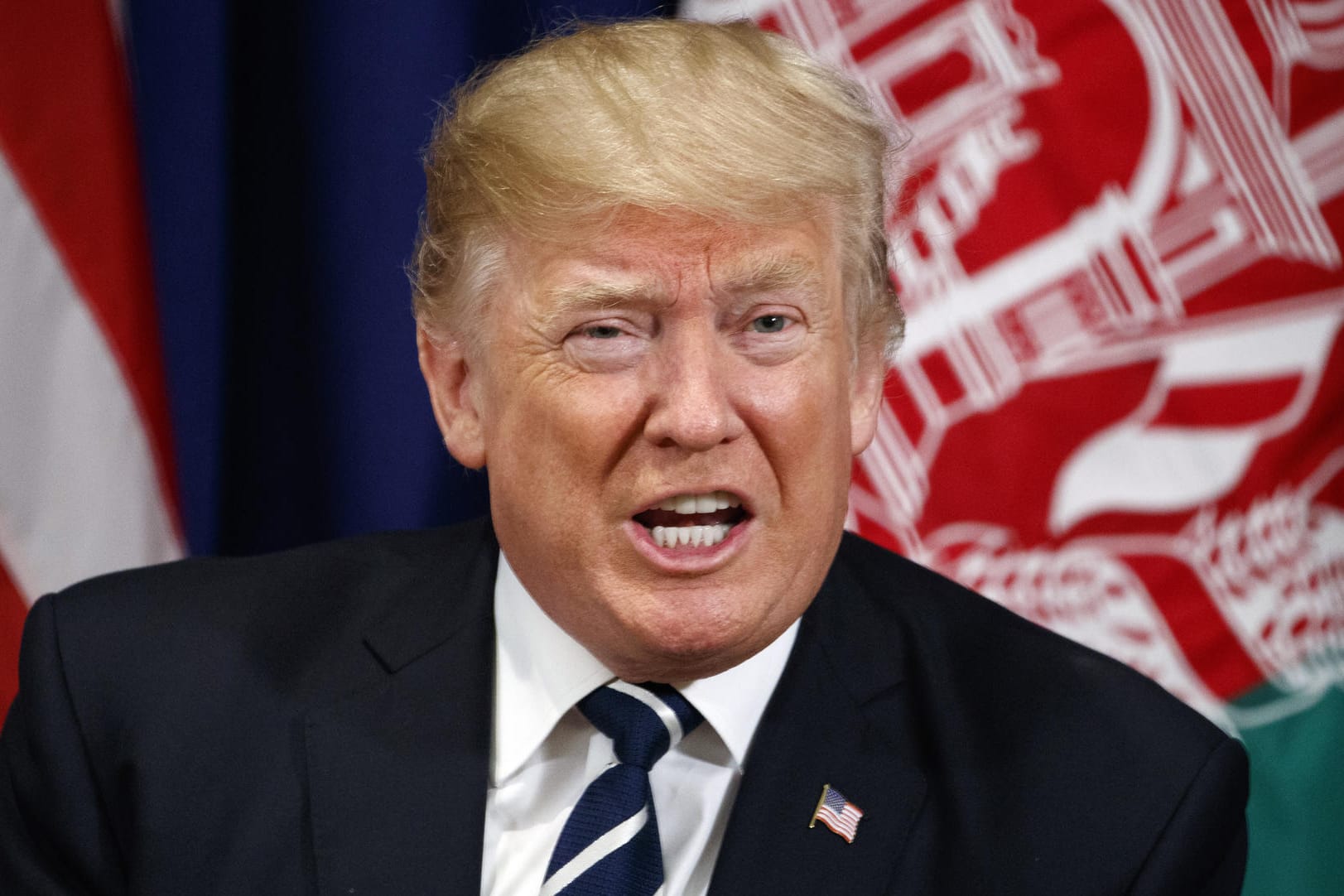 US-Präsident Donald Trump hat von 1000 Befragten nur 72 mit seiner Militärführung überzeugt.