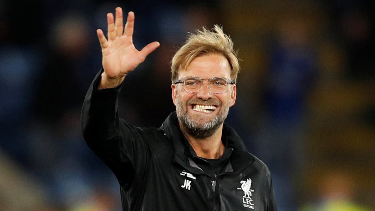 Jürgen Klopp und Liverpool kletterten nach dem Sieg in Leicester auf den 5. Platz.