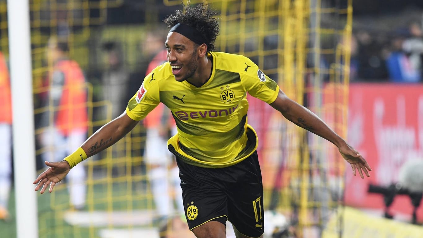 Pierre-Emerick Aubameyang ist die Tor-Garantie von Borussia Dortmund.