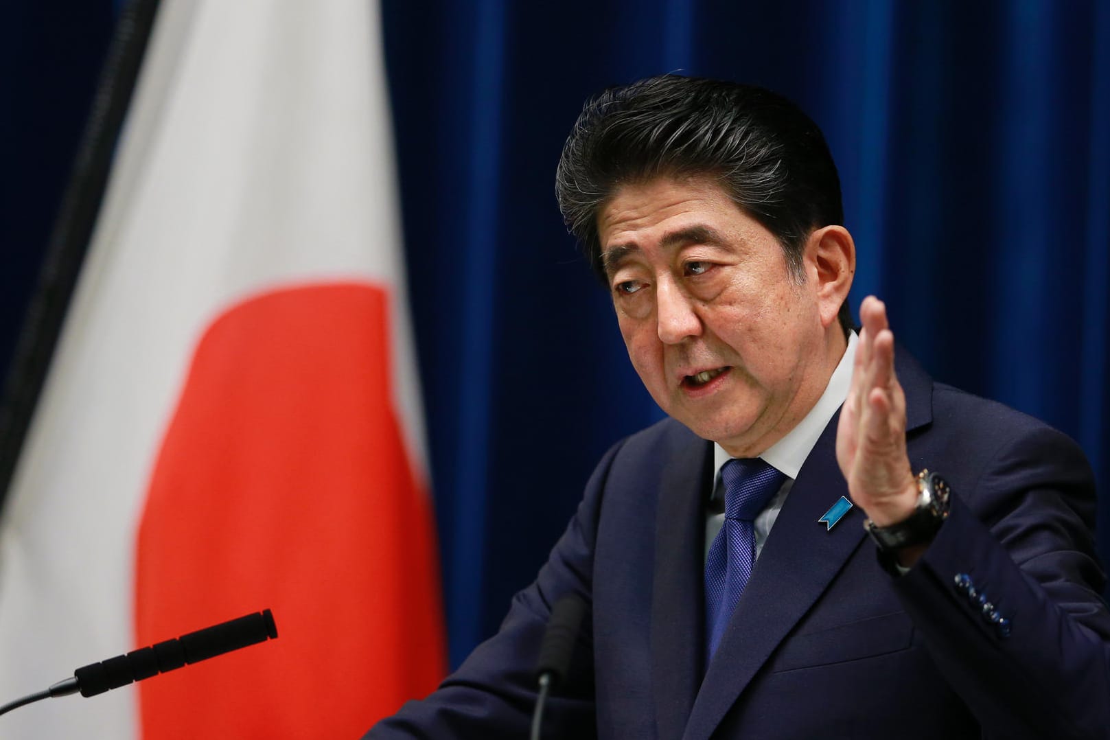 Japans Ministerpräsident Shinzo Abe möchte das Unterhaus auflösen und damit den Weg für Neuwahlen freimachen.