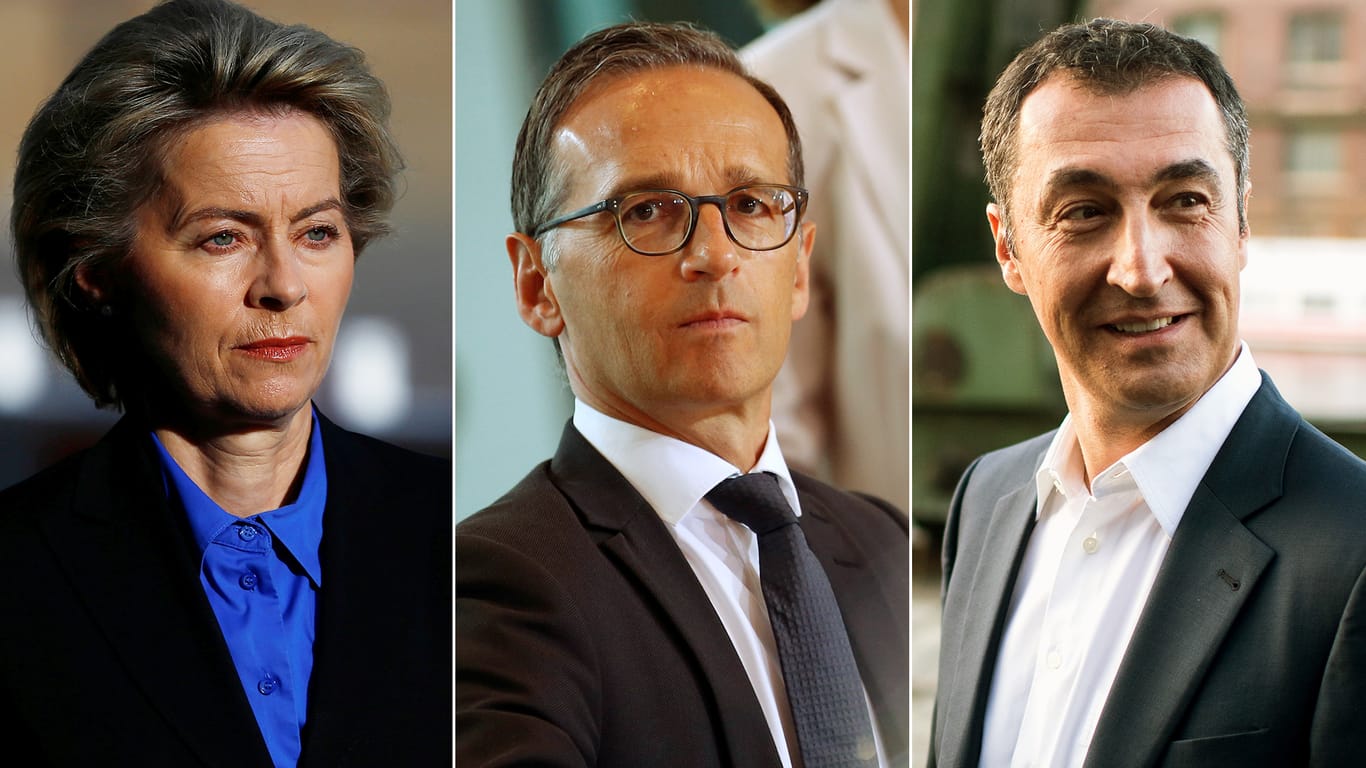 Bundestagswahl: Ursula von der Leyen, Heiko Maas und Cem Özdemir