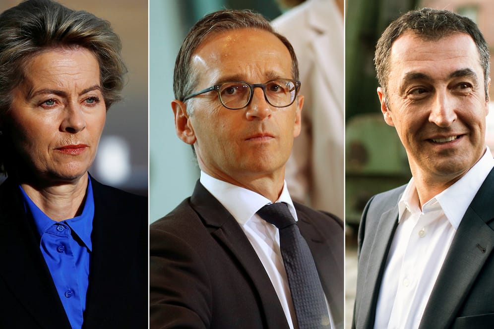 Bundestagswahl: Ursula von der Leyen, Heiko Maas und Cem Özdemir