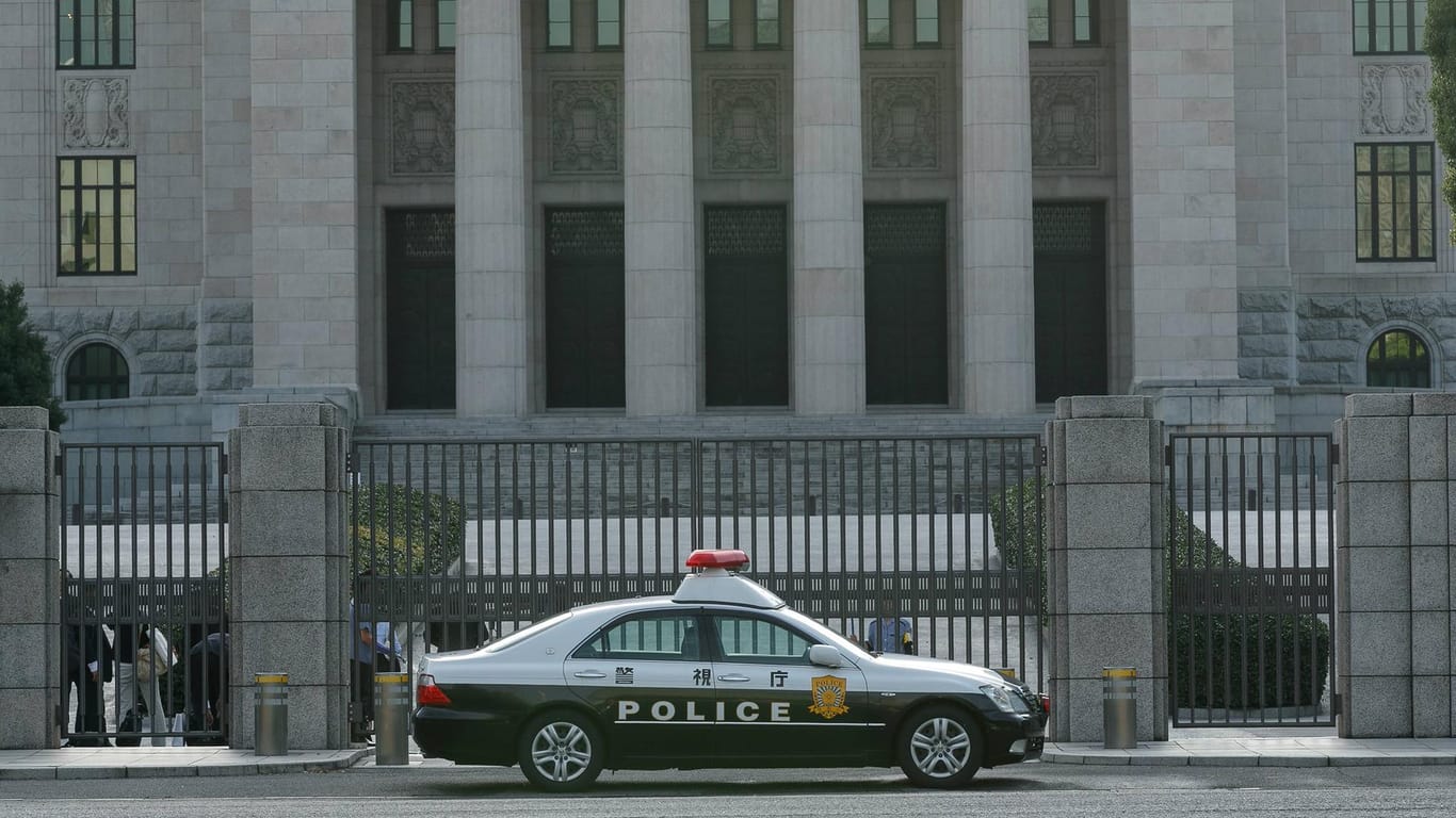 Polizeiauto, Tokyo Japan (Symbolfoto)