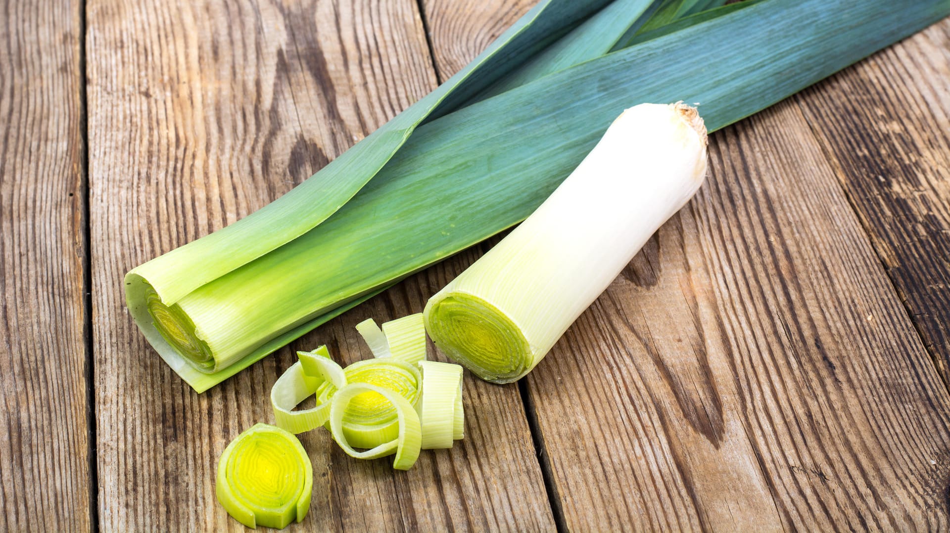 Lauchstange: Das Aroma von Lauch ist deutlich milder als das anderer Zwiebelgemüse.