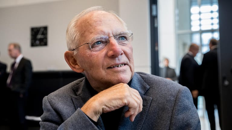 Finanzminister Wolfgang Schäuble (CDU) soll offenbar Bundestagspräsident werden.
