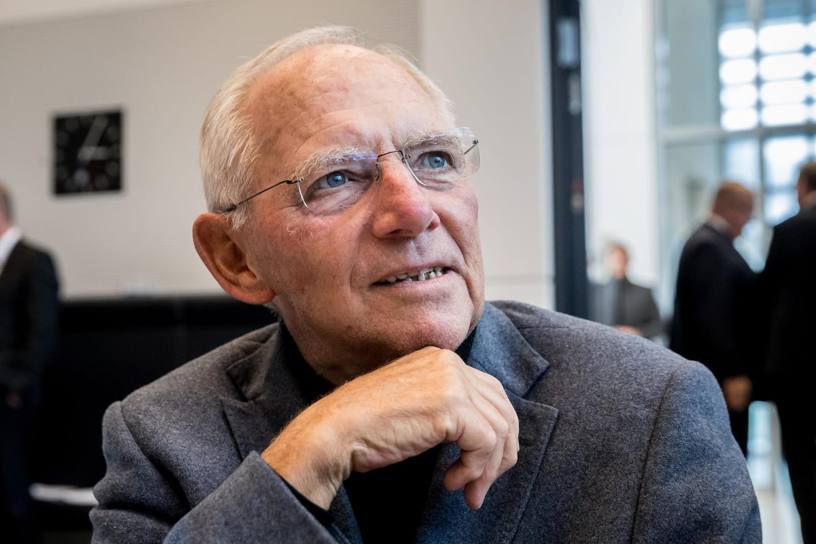Finanzminister Wolfgang Schäuble (CDU) soll offenbar Bundestagspräsident werden.
