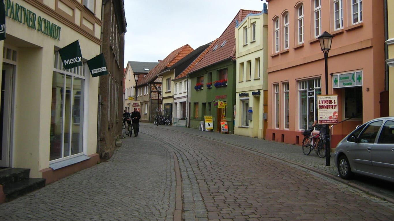 Die Altstadt von Malchow ist idyllisch, Ausländer sieht man hier kaum.