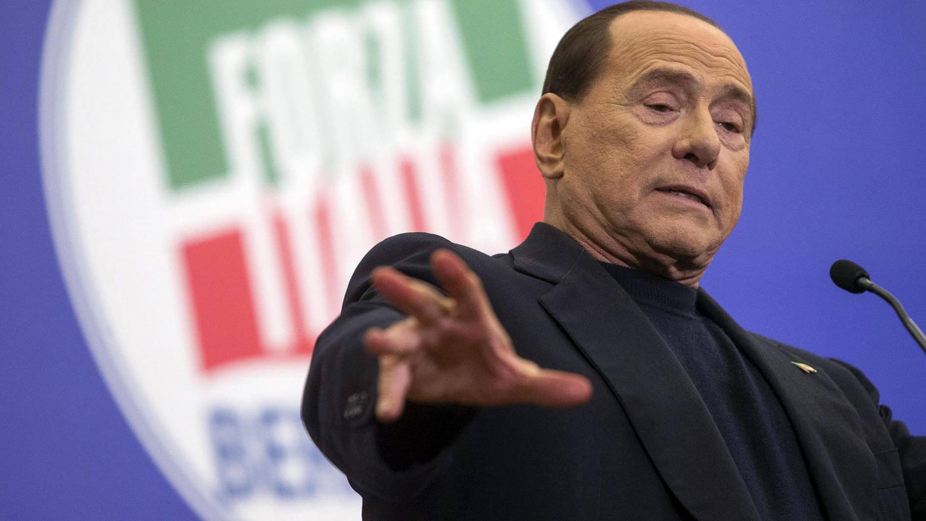 Silvio Berlusconi rechnet sich bei der nächsten Wahl in Italien wieder gute Chancen aus.